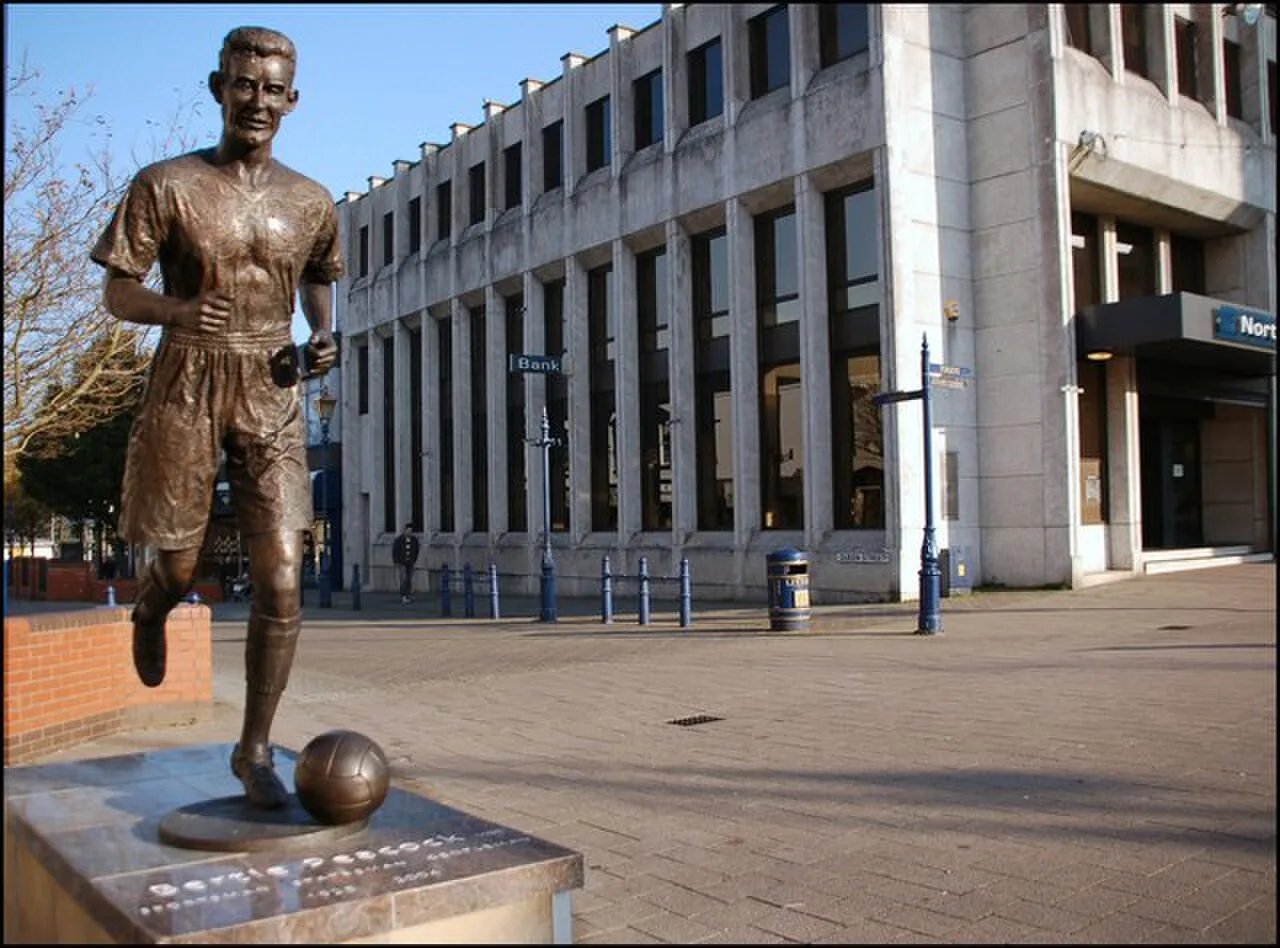Porträt von Bertie Peacock (1928–2004) – Gedenkseite