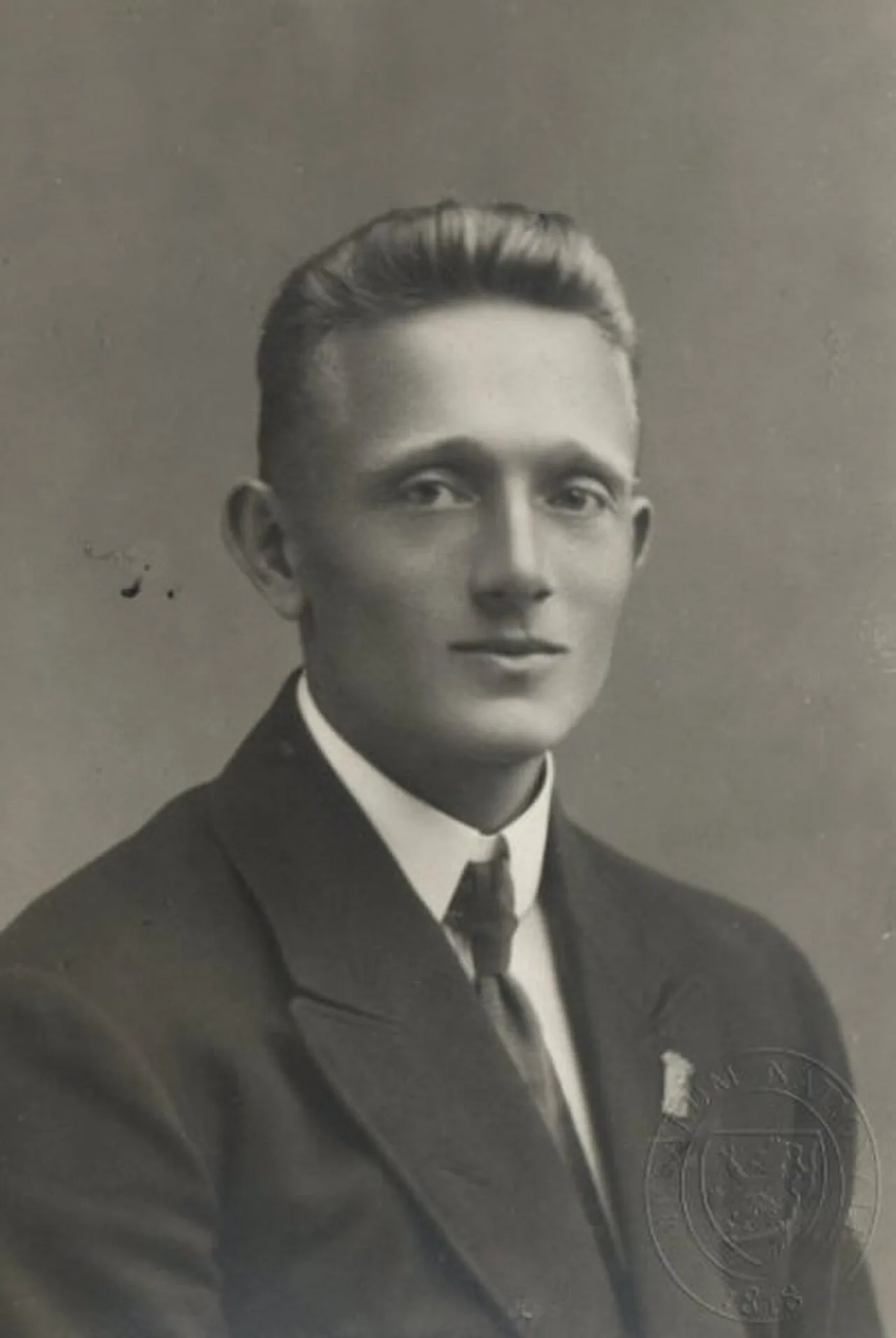 Porträt von František Pecháček (1896–1944) – Gedenkseite