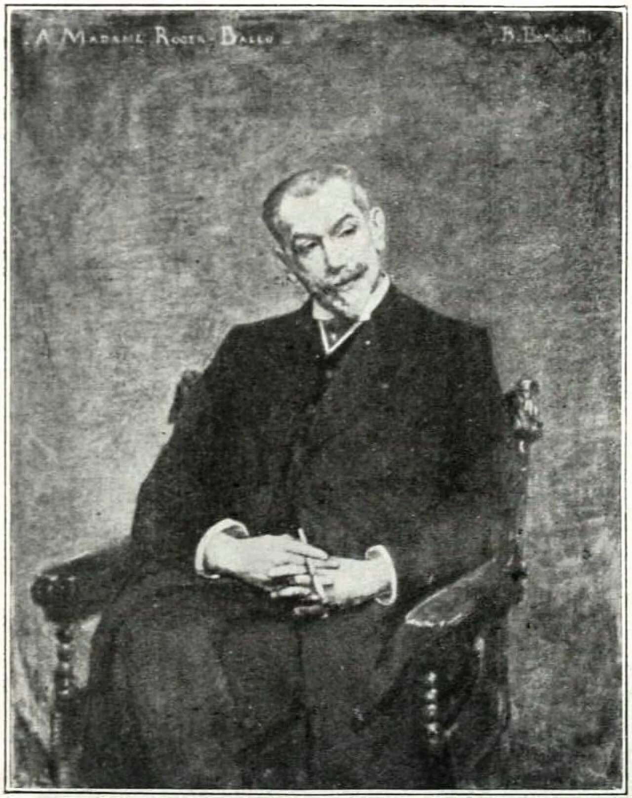 Porträt von Roger Ballu (1852–1908) – Gedenkseite