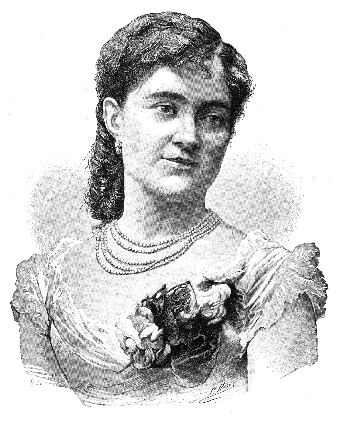 Portrait of Clotilde Cerdà (1861–1926) – memorial page