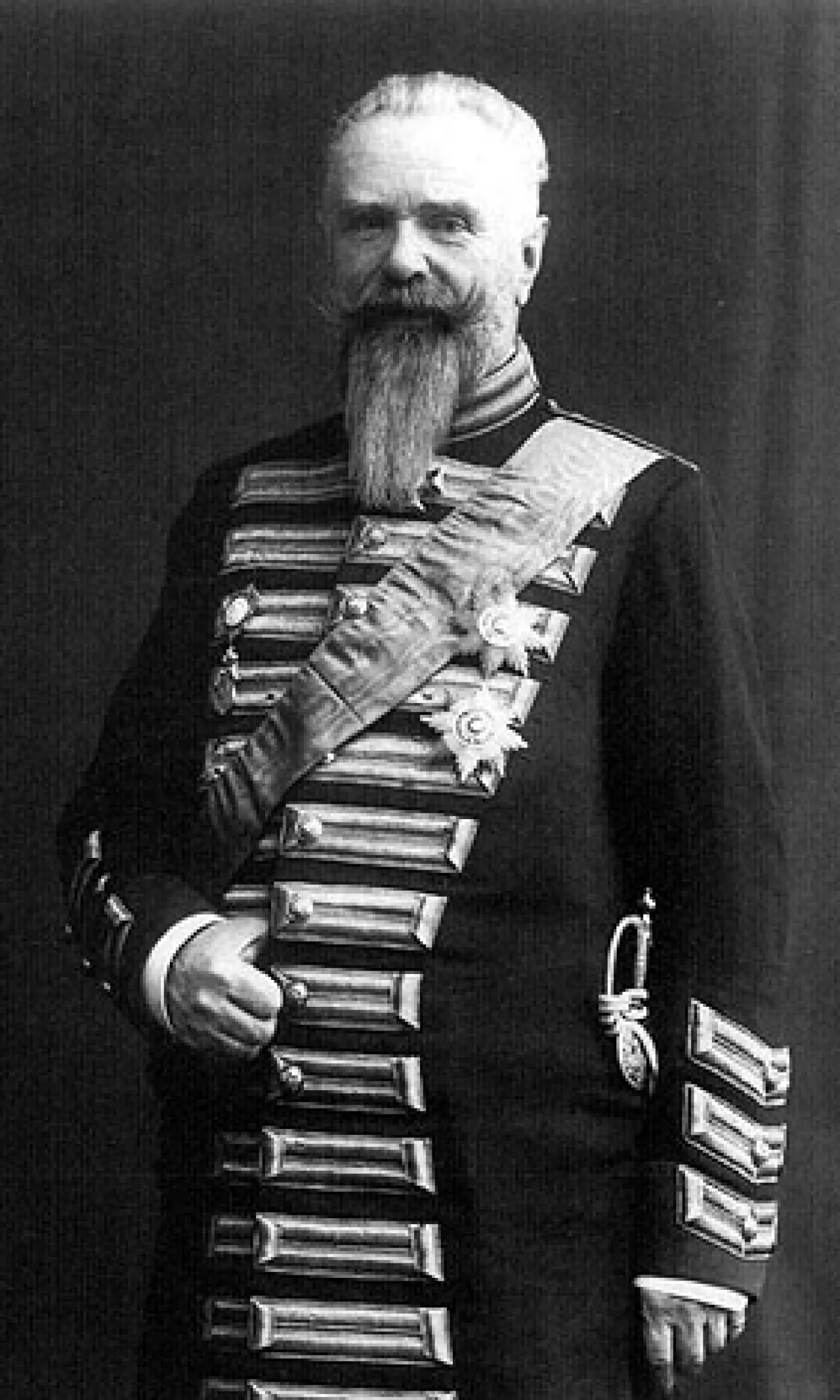 Porträt von Boris Wladimirowitsch Stürmer (1848–1917) – Gedenkseite