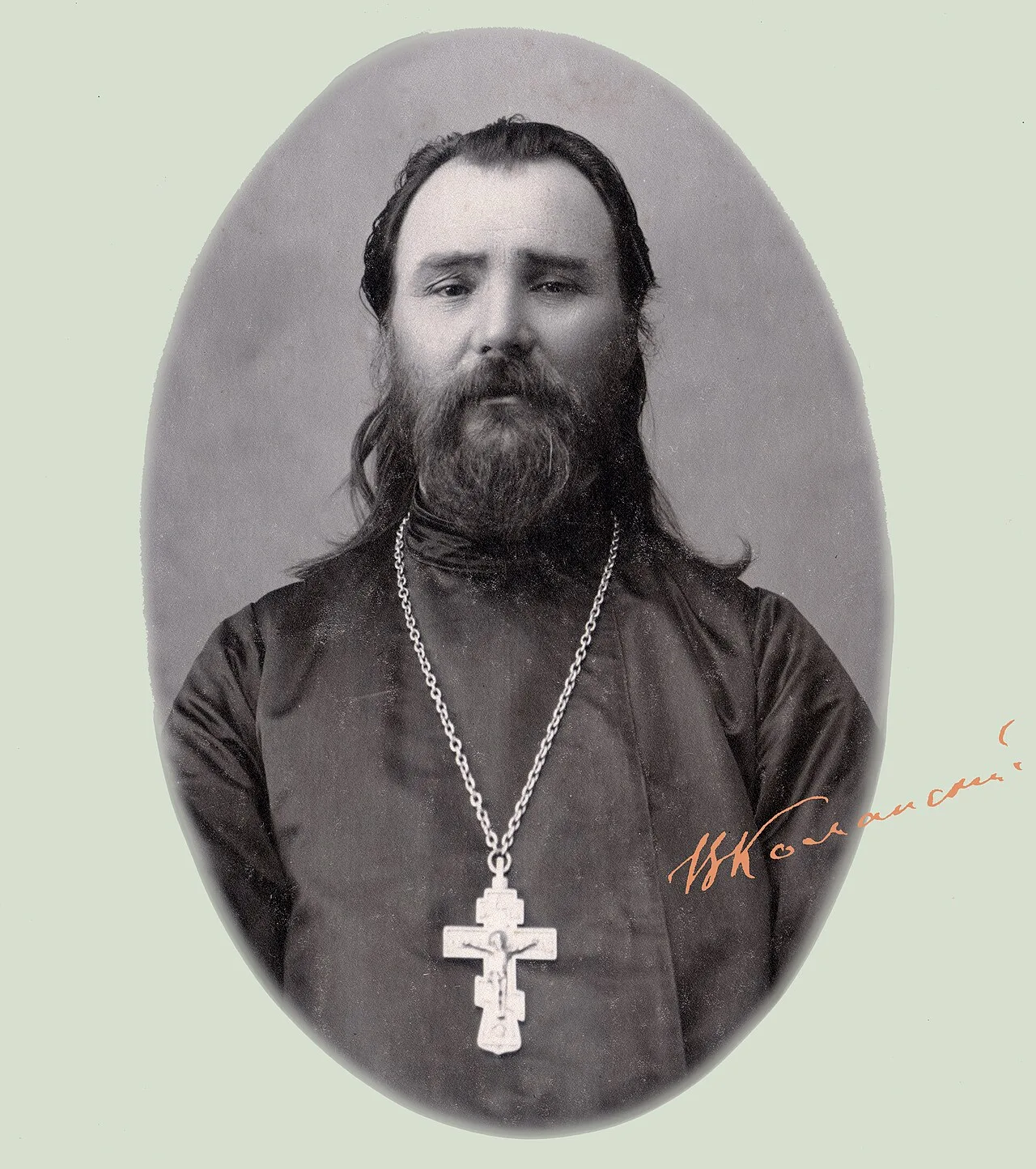 Porträt von Vasily Komansky (1868–1938) – Gedenkseite