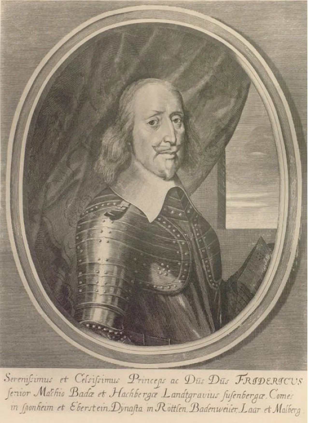 Porträt von Friedrich V. (1594–1659) – Gedenkseite