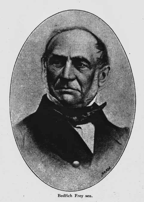 Porträt von Bedrich Frey (1800–1879) – Gedenkseite