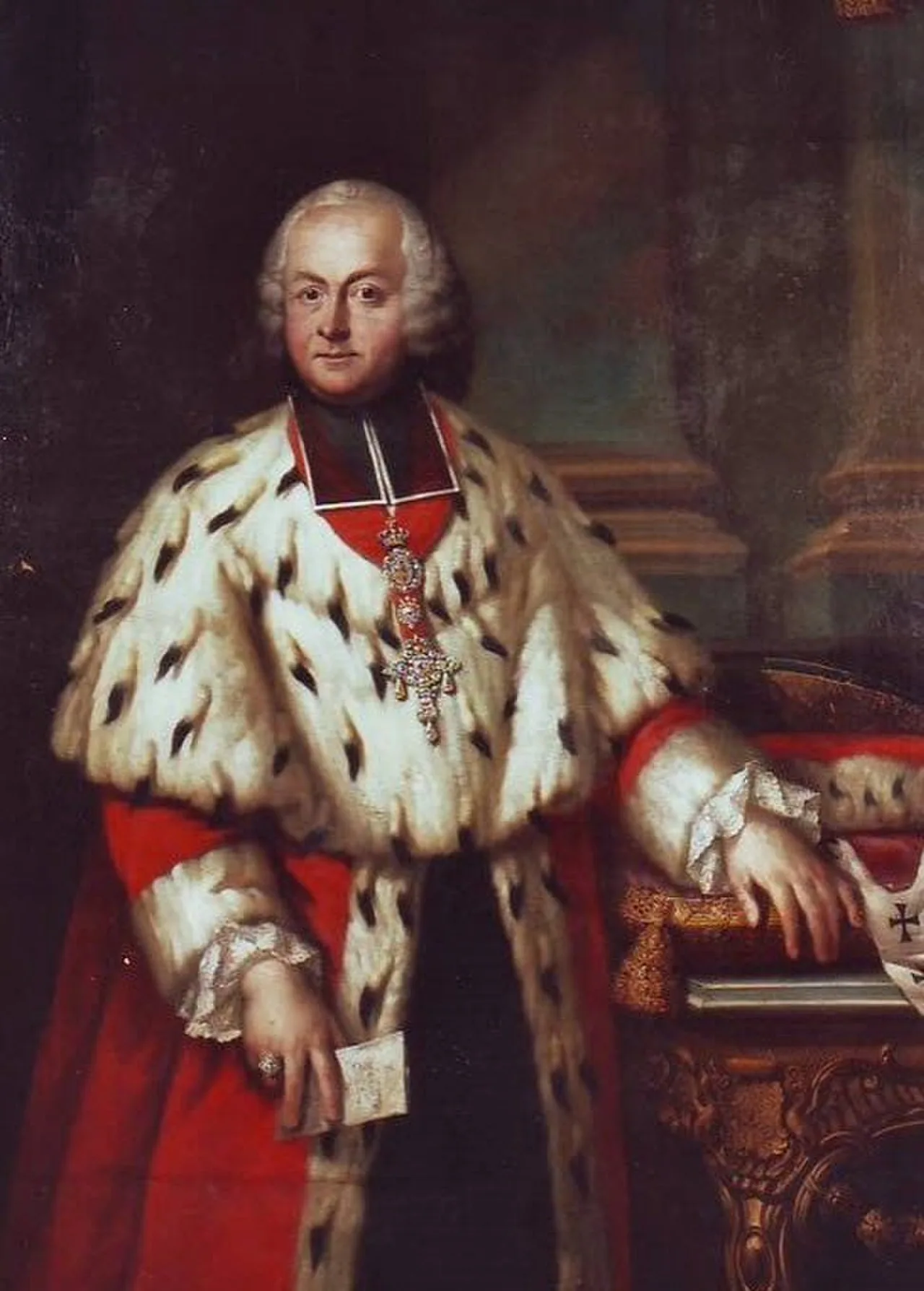 Portrait of Emmerich Joseph von Breidbach zu Bürresheim (1707–1774) – memorial page