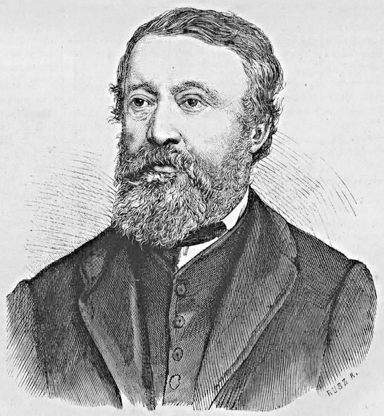 Portrait of Sámuel Bónis (1810–1879) – memorial page