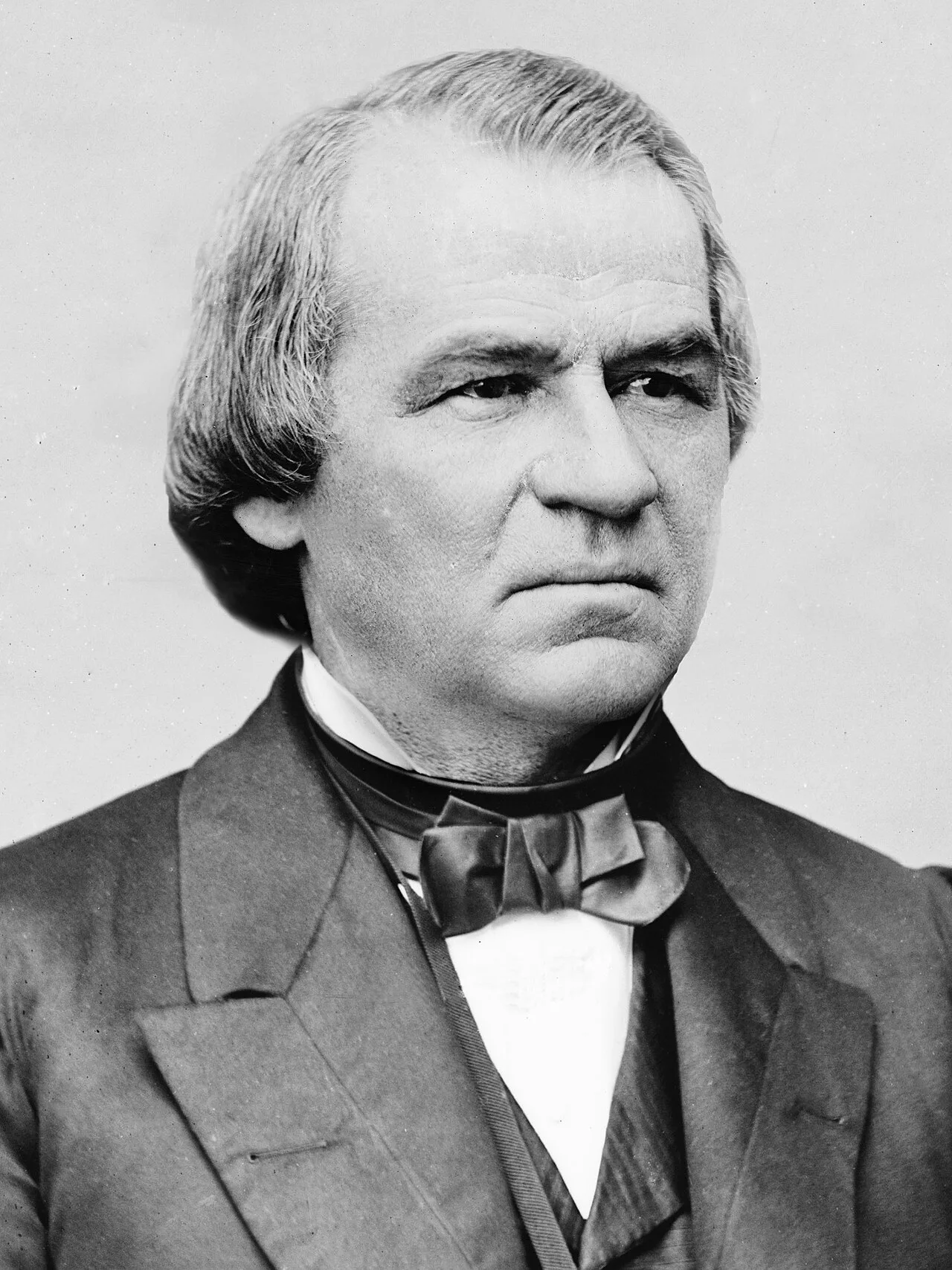 Porträt von Andrew Johnson (1808–1875) – Gedenkseite