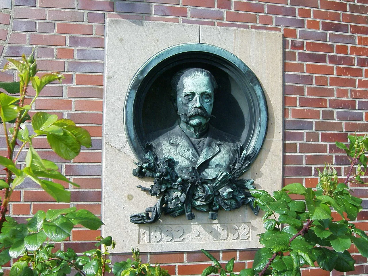 Porträt von Burghard von Schorlemer-Alst (1825–1895) – Gedenkseite