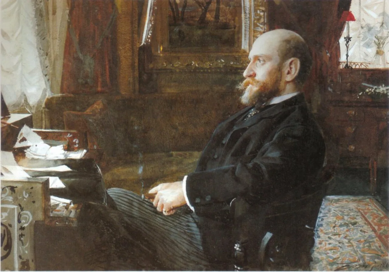 Porträt von Ernest Cassel (1852–1921) – Gedenkseite