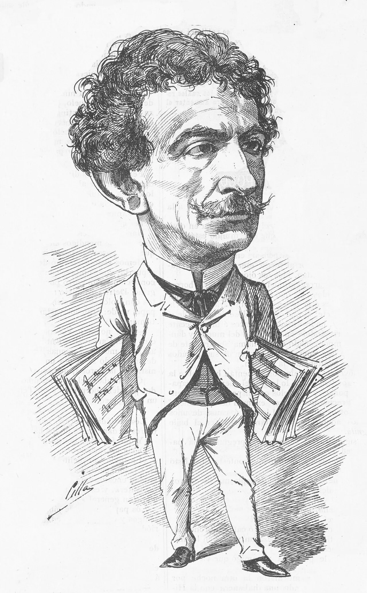 Porträt von Dámaso Zabalza (1835–1894) – Gedenkseite