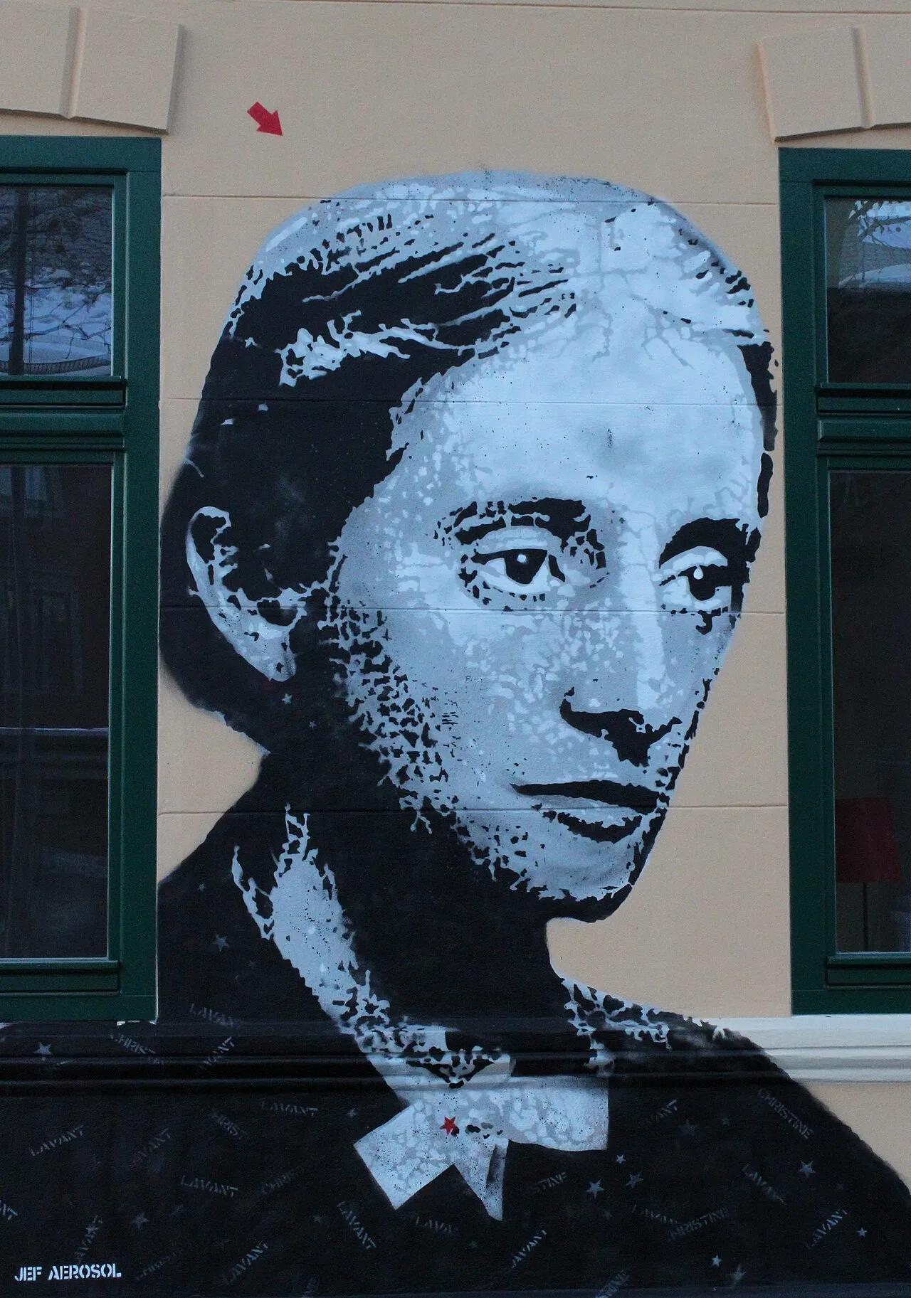 Porträt von Christine Lavant (1915–1973) – Gedenkseite