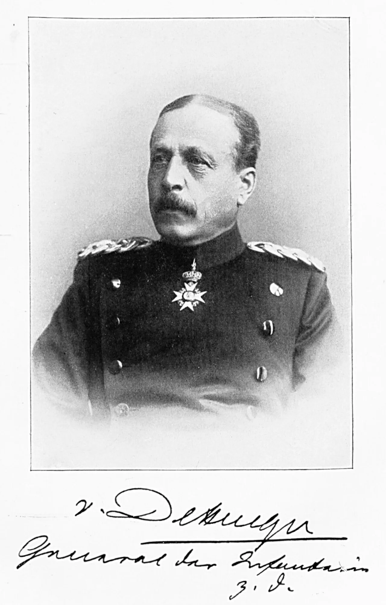 Porträt von Johannes von Dettinger (1842–1906) – Gedenkseite