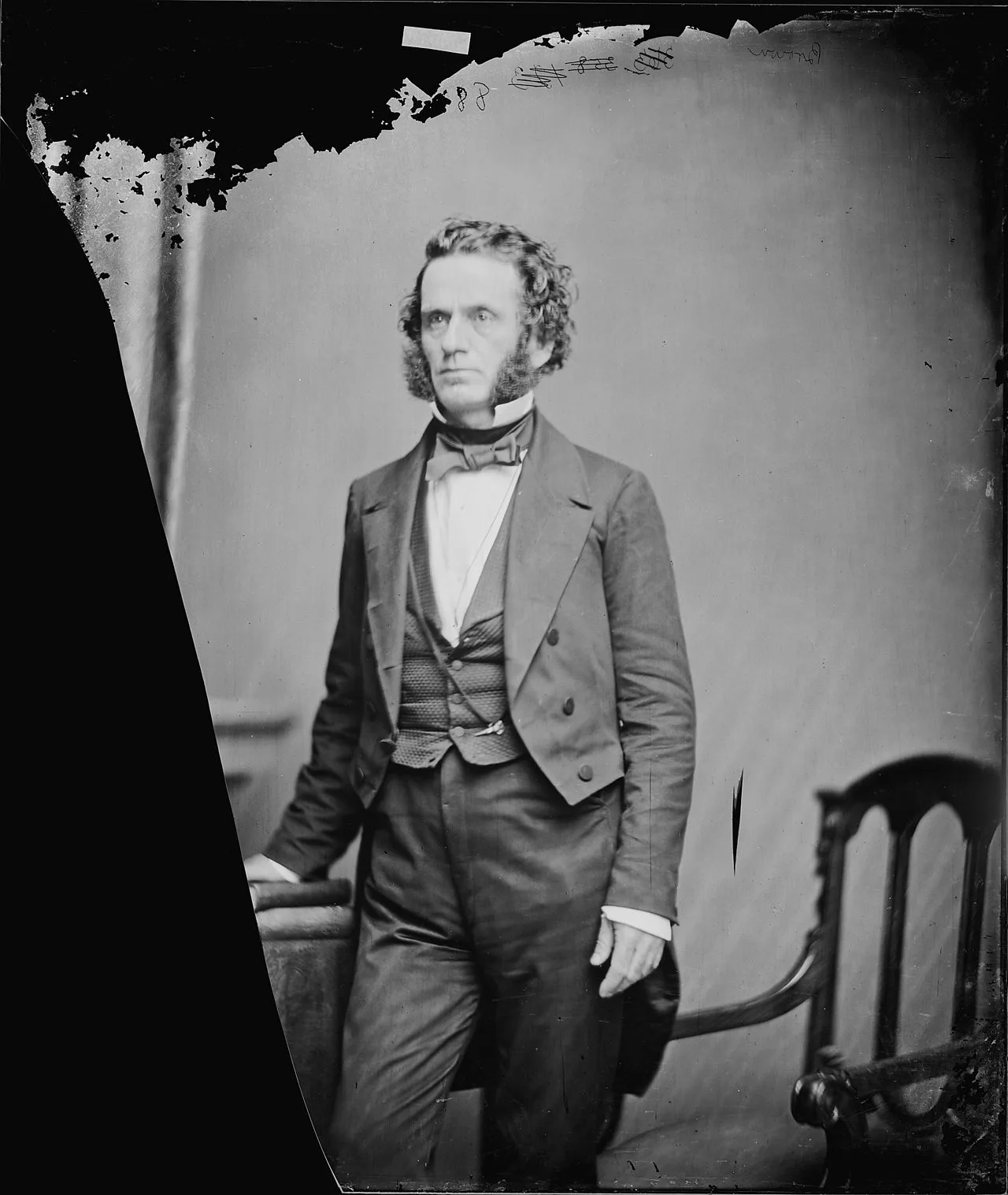 Porträt von Albert G. Brown (1813–1880) – Gedenkseite