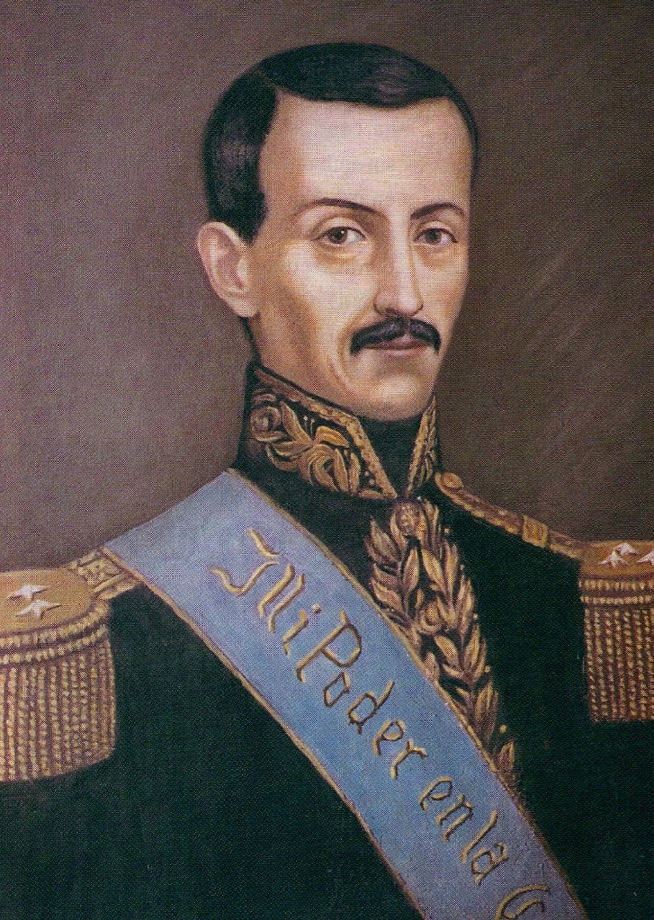Porträt von José María Urbina (1808–1891) – Gedenkseite