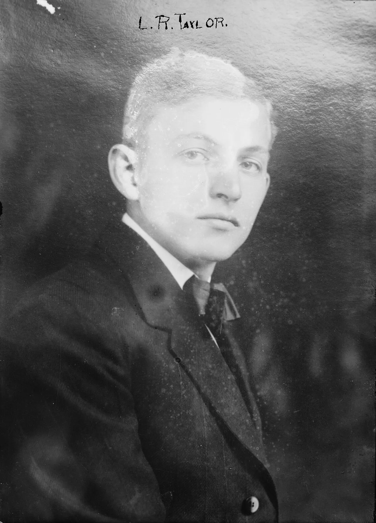 Porträt von Leon R. Taylor (1883–1924) – Gedenkseite