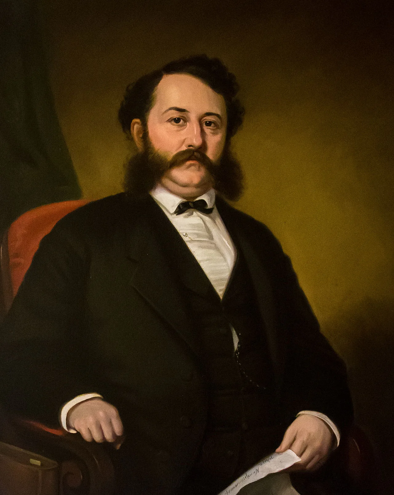 Portrait of Charles C. Van Zandt (1830–1894) – memorial page