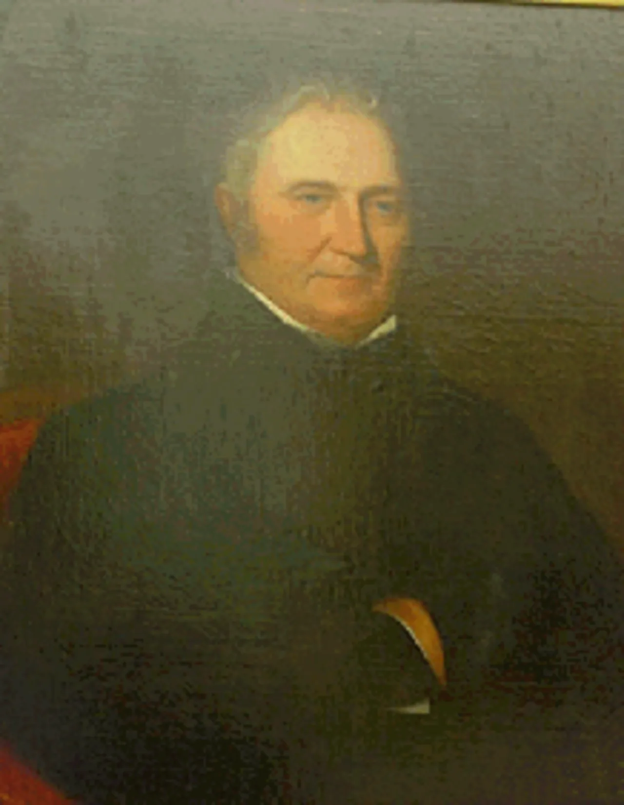 Porträt von Cornelius P. Comegys (1780–1851) – Gedenkseite