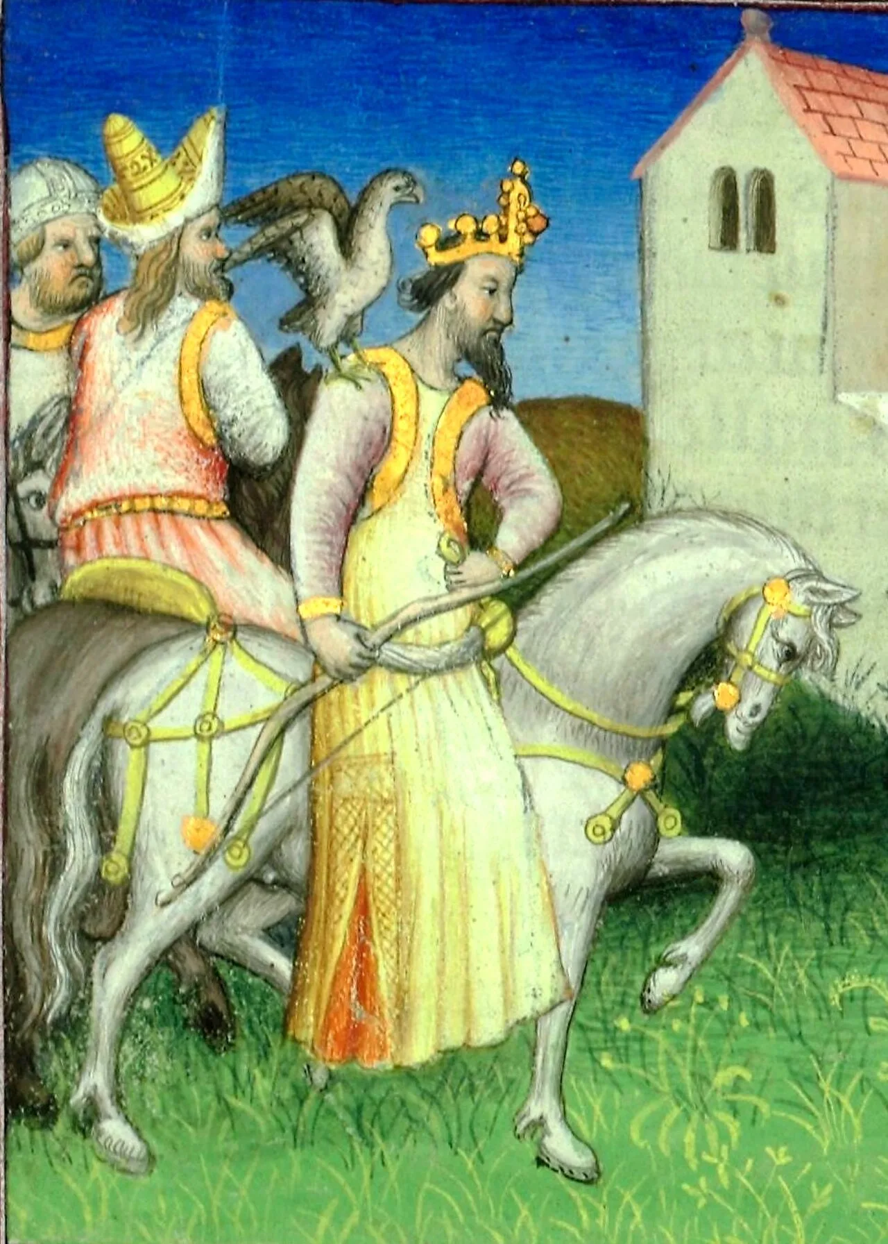Porträt von David VII. (1215–1270) – Gedenkseite