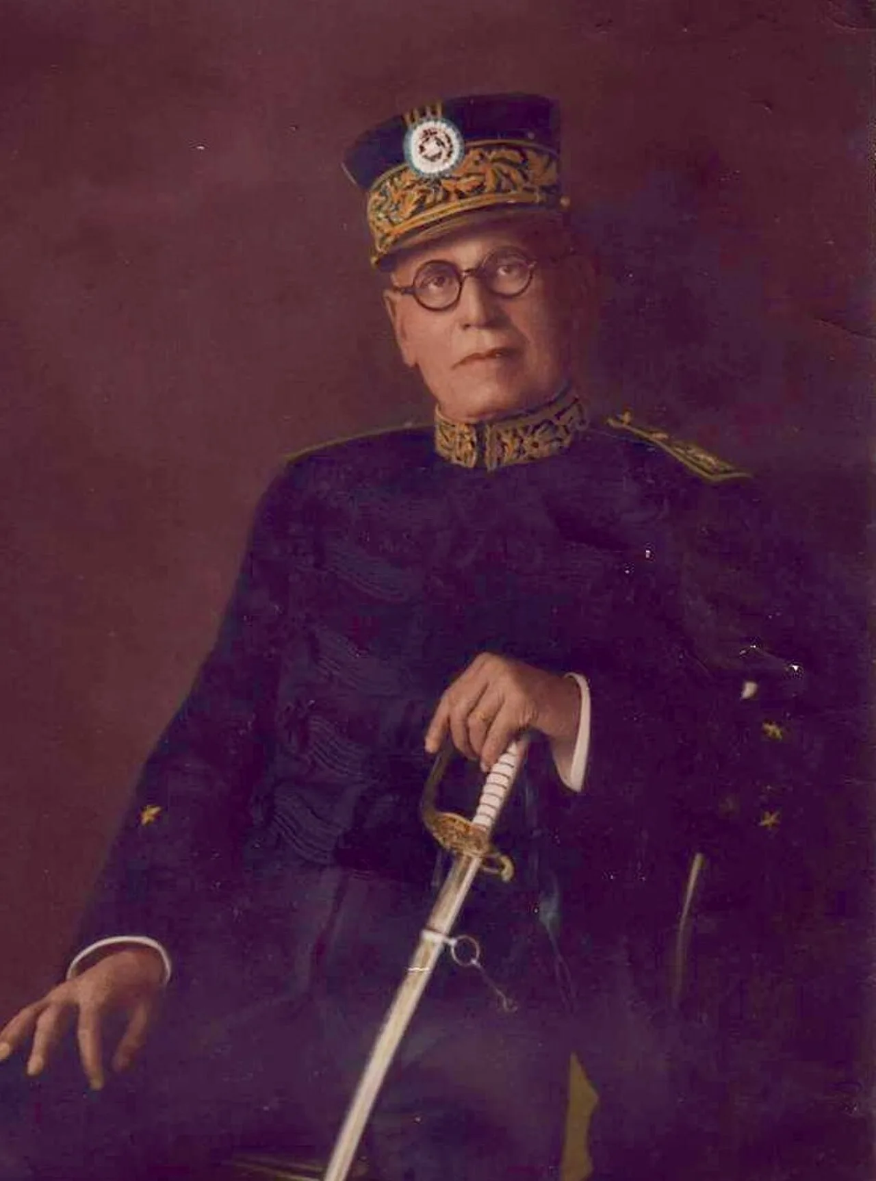 Porträt von Manuel María Orellana Contreras (1870–1940) – Gedenkseite