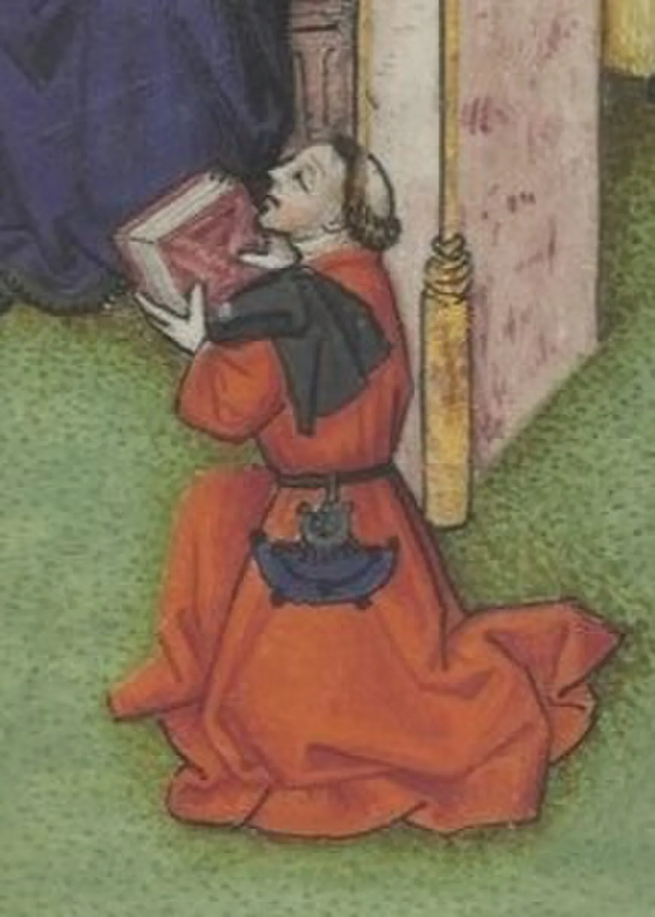 Porträt von Martin Le Franc (1410–1461) – Gedenkseite