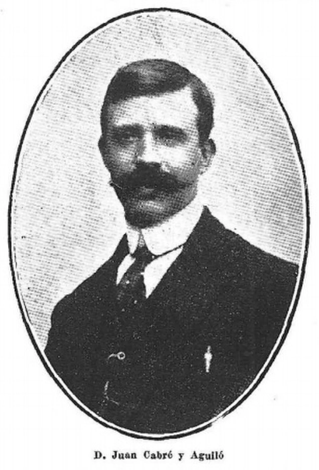 Porträt von Juan Cabré (1882–1947) – Gedenkseite