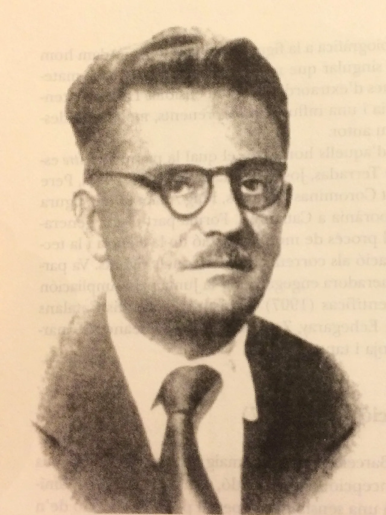 Porträt von Pedro Puig Adam (1900–1960) – Gedenkseite