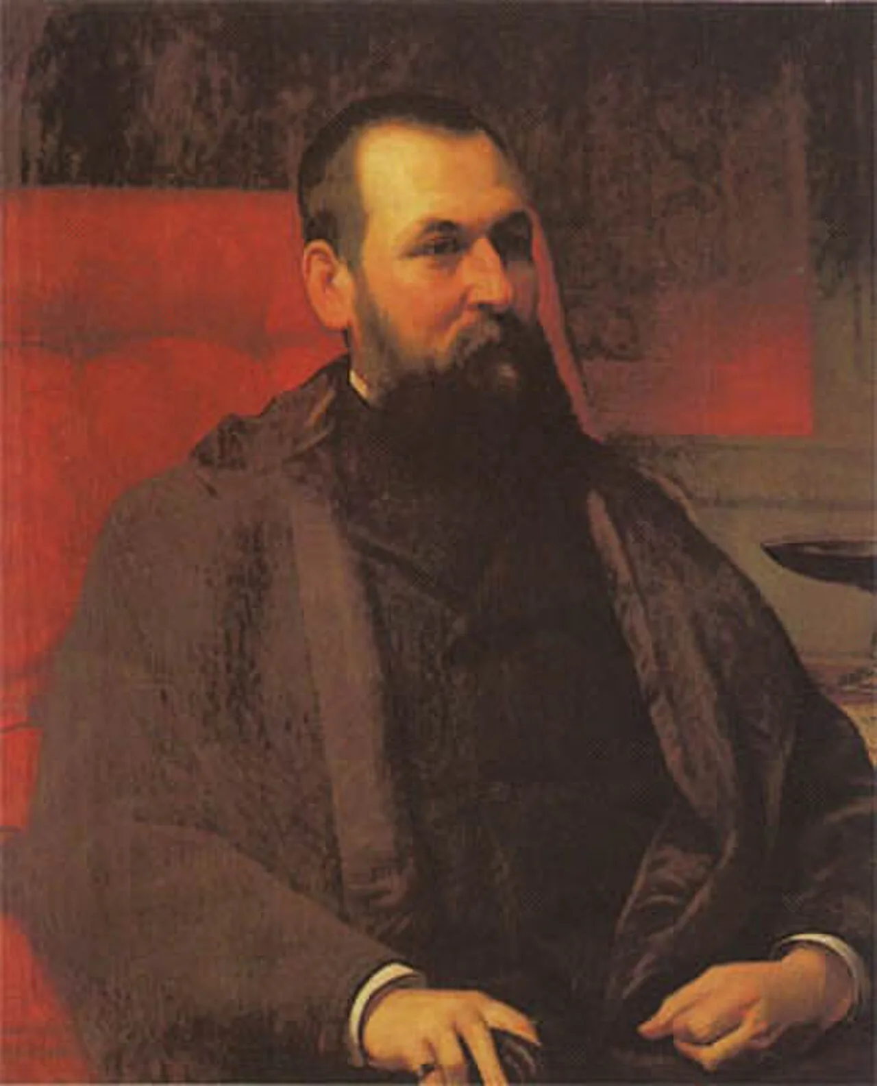 Porträt von Servando Ruiz-Gómez y González-Llanos (1821–1888) – Gedenkseite