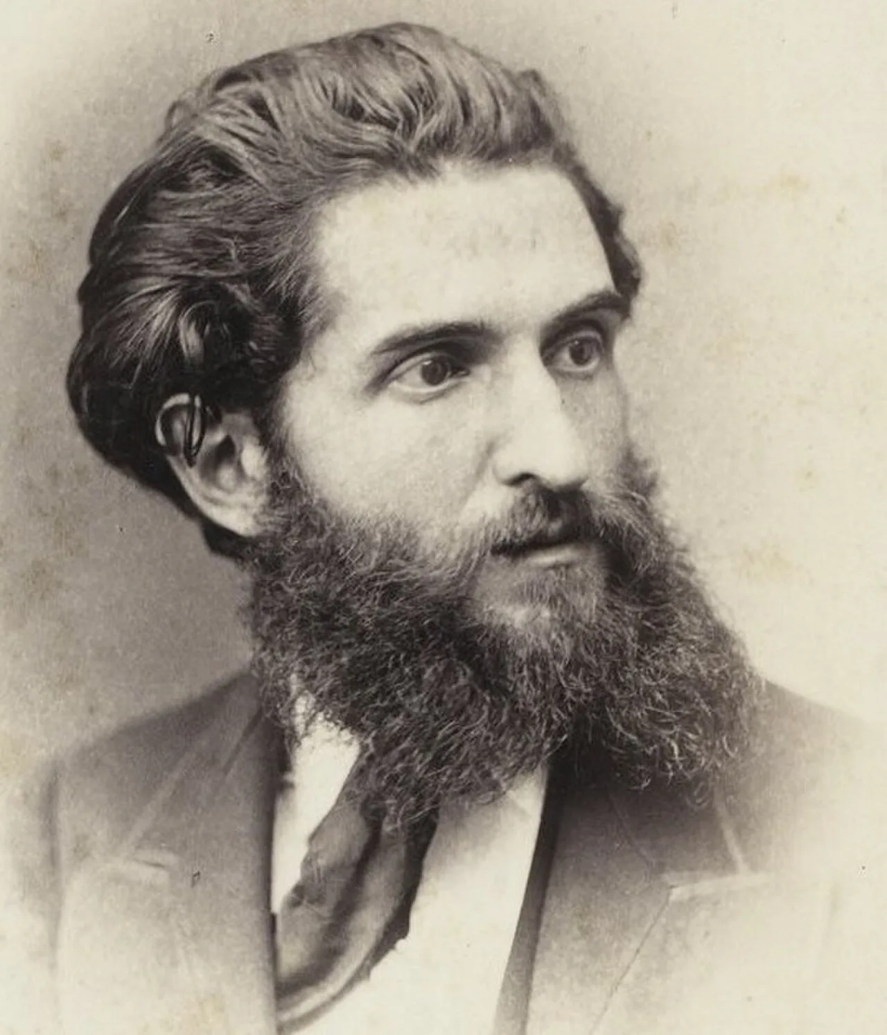 Porträt von Emil Bessels (1847–1888) – Gedenkseite
