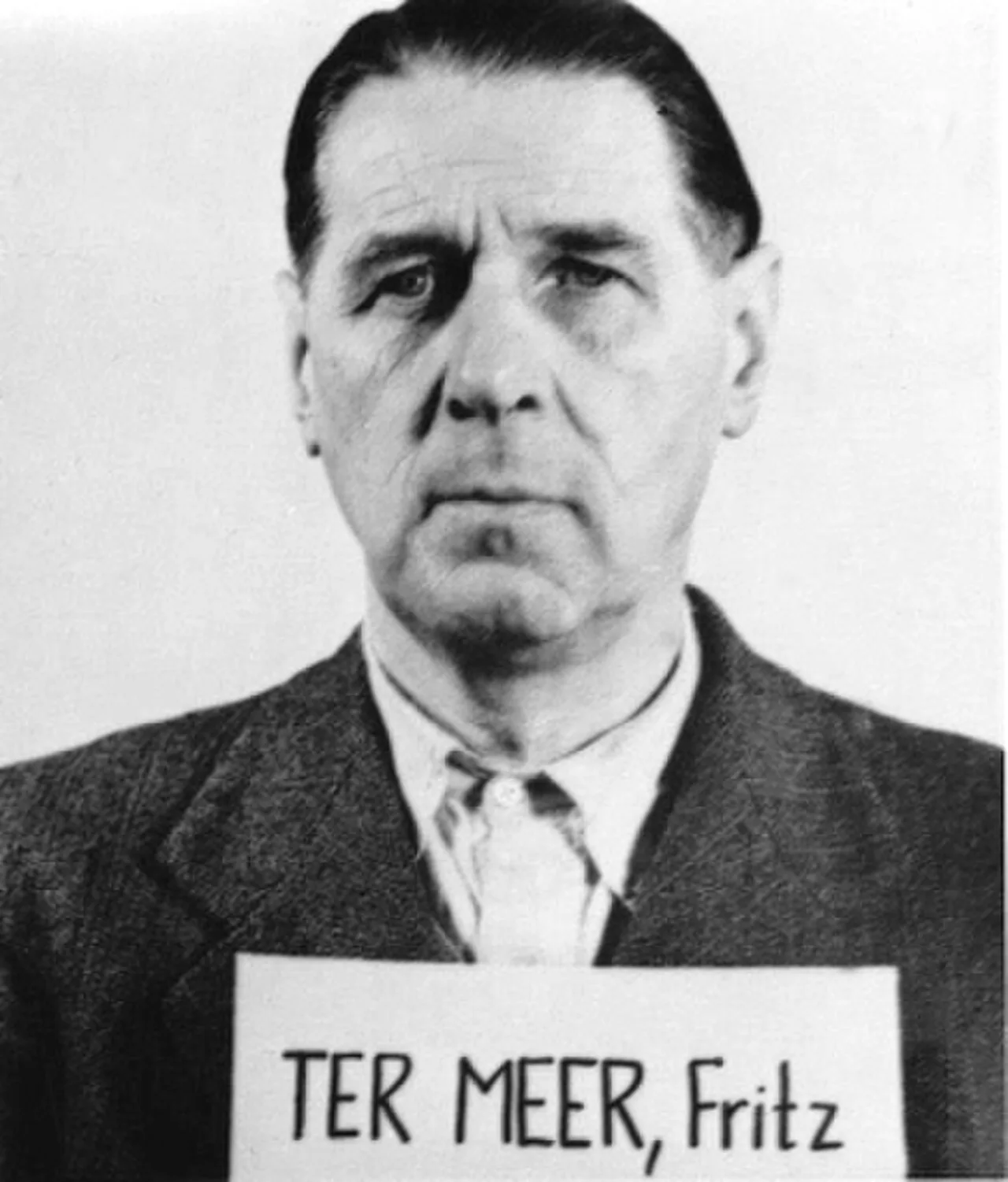 Porträt von Fritz ter Meer (1884–1967) – Gedenkseite