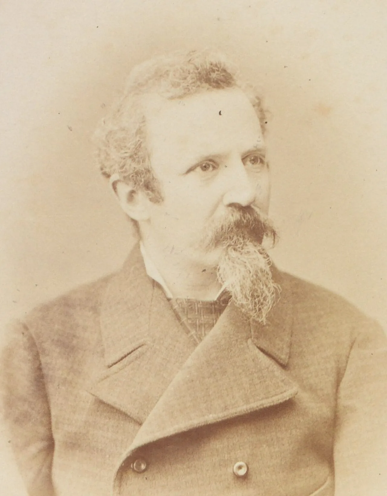 Porträt von Alfonso Cossa (1833–1902) – Gedenkseite