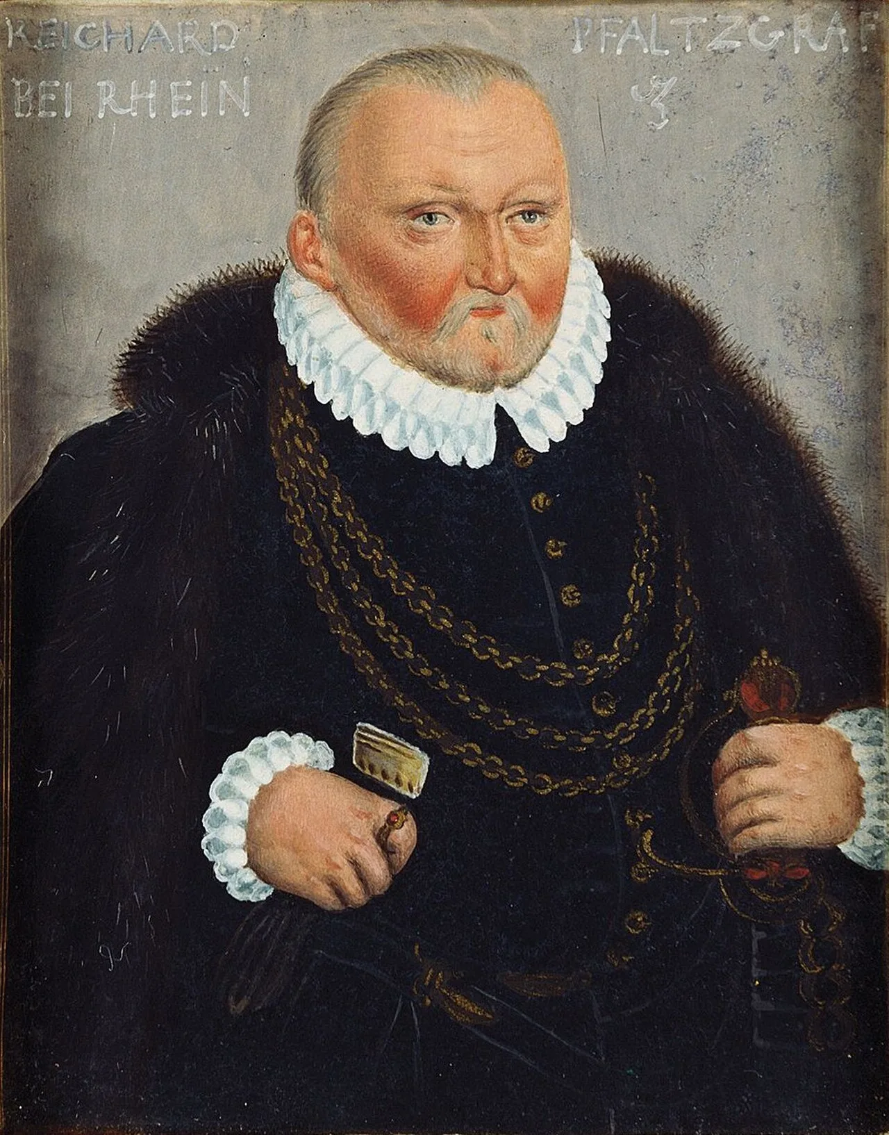 Porträt von Reichard (1521–1598) – Gedenkseite