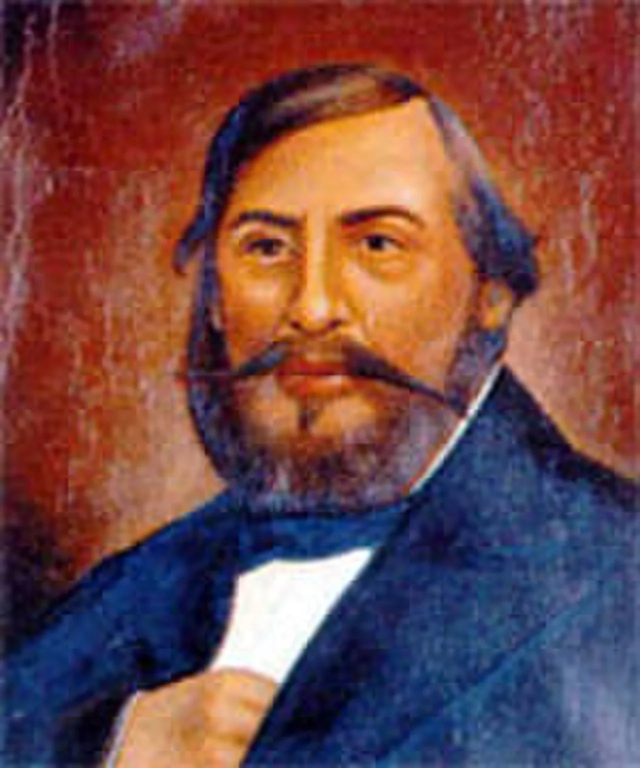 Portrait of José Santos Guardiola (1816–1862) – memorial page