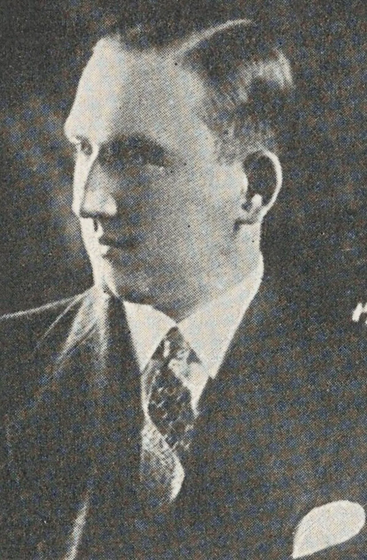 Porträt von Borys Pimonow (1901–1961) – Gedenkseite