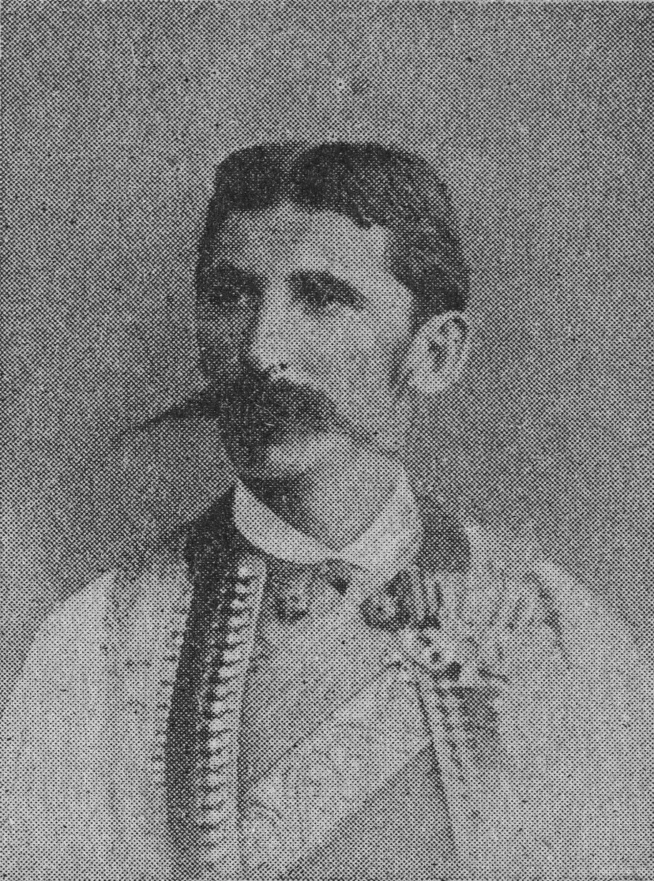Porträt von Božo Petrović-Njegoš (1846–1929) – Gedenkseite