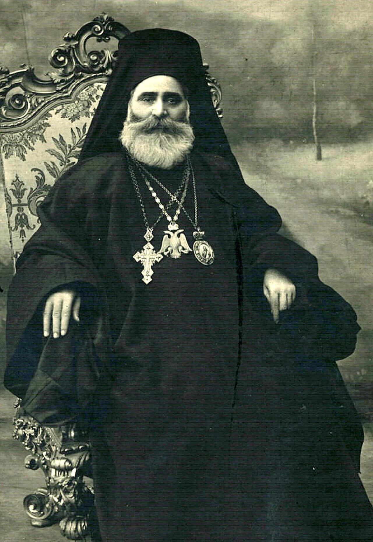 Porträt von Meletios (1871–1935) – Gedenkseite