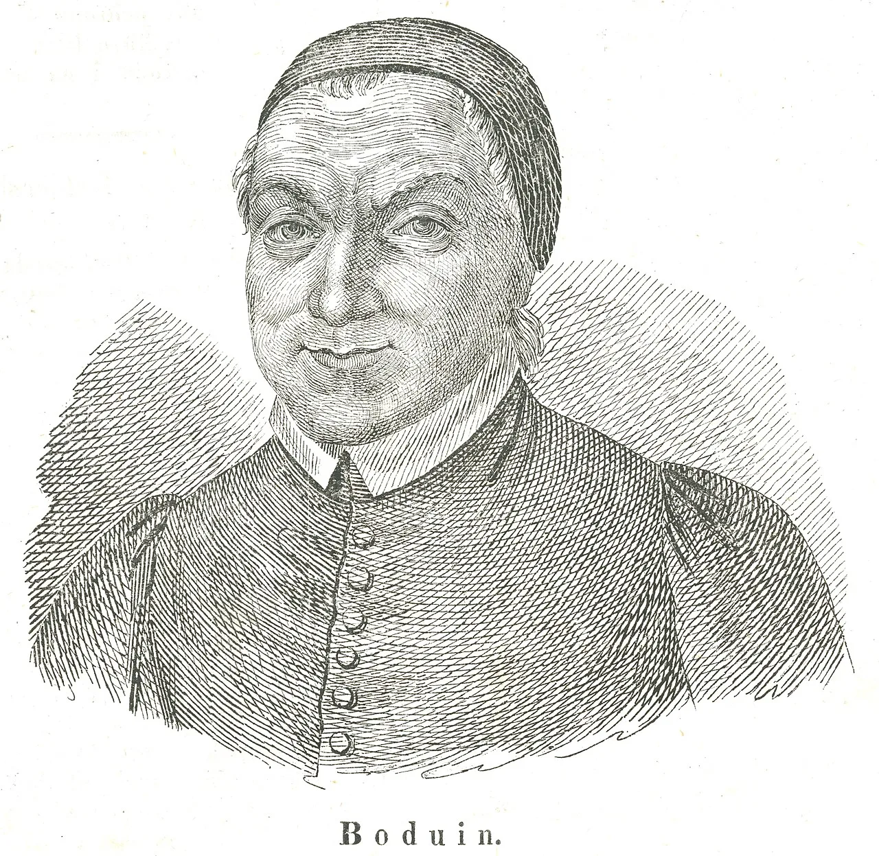 Porträt von Gabriel Piotr Baudouin (1689–1768) – Gedenkseite