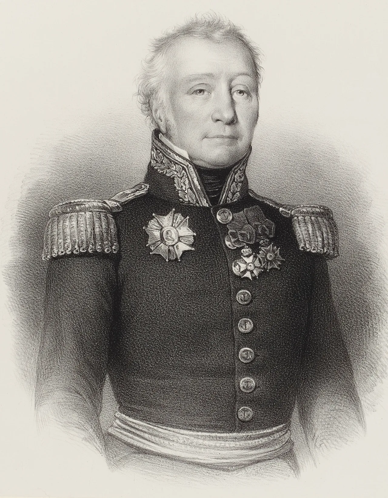 Porträt von Charles-Alexandre Léon Durand Linois (1761–1848) – Gedenkseite