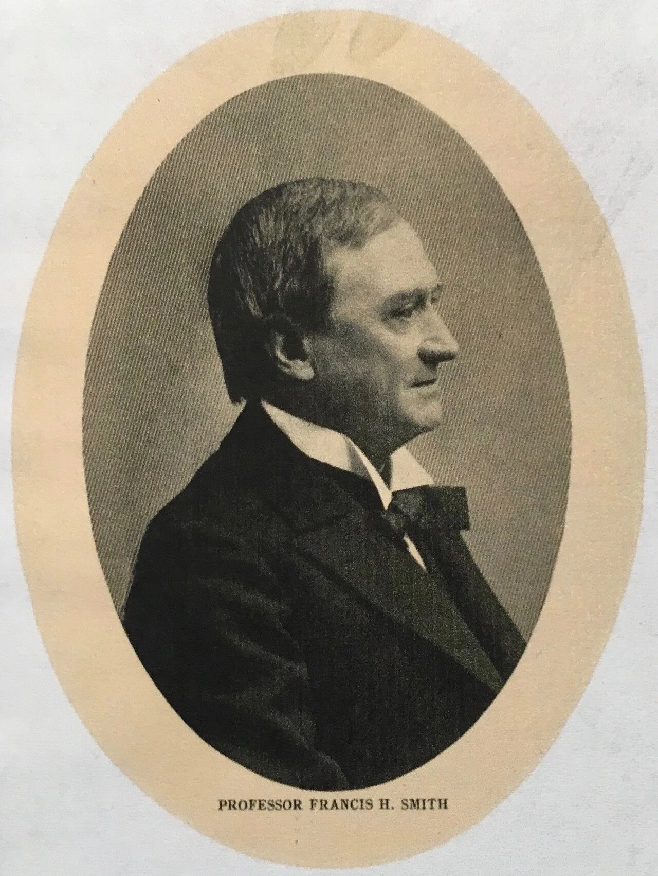 Porträt von Francis H. Smith (1829–1928) – Gedenkseite