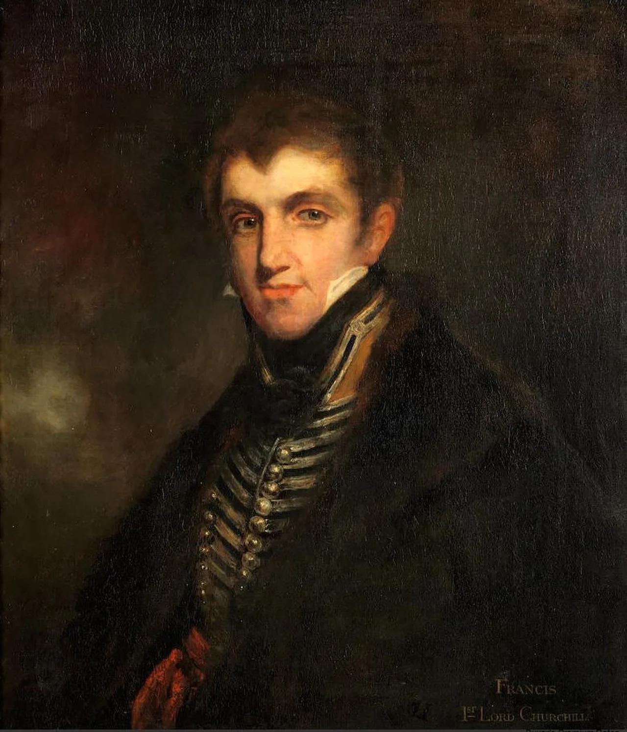 Porträt von Francis Spencer, 1. Baron Churchill (1779–1845) – Gedenkseite
