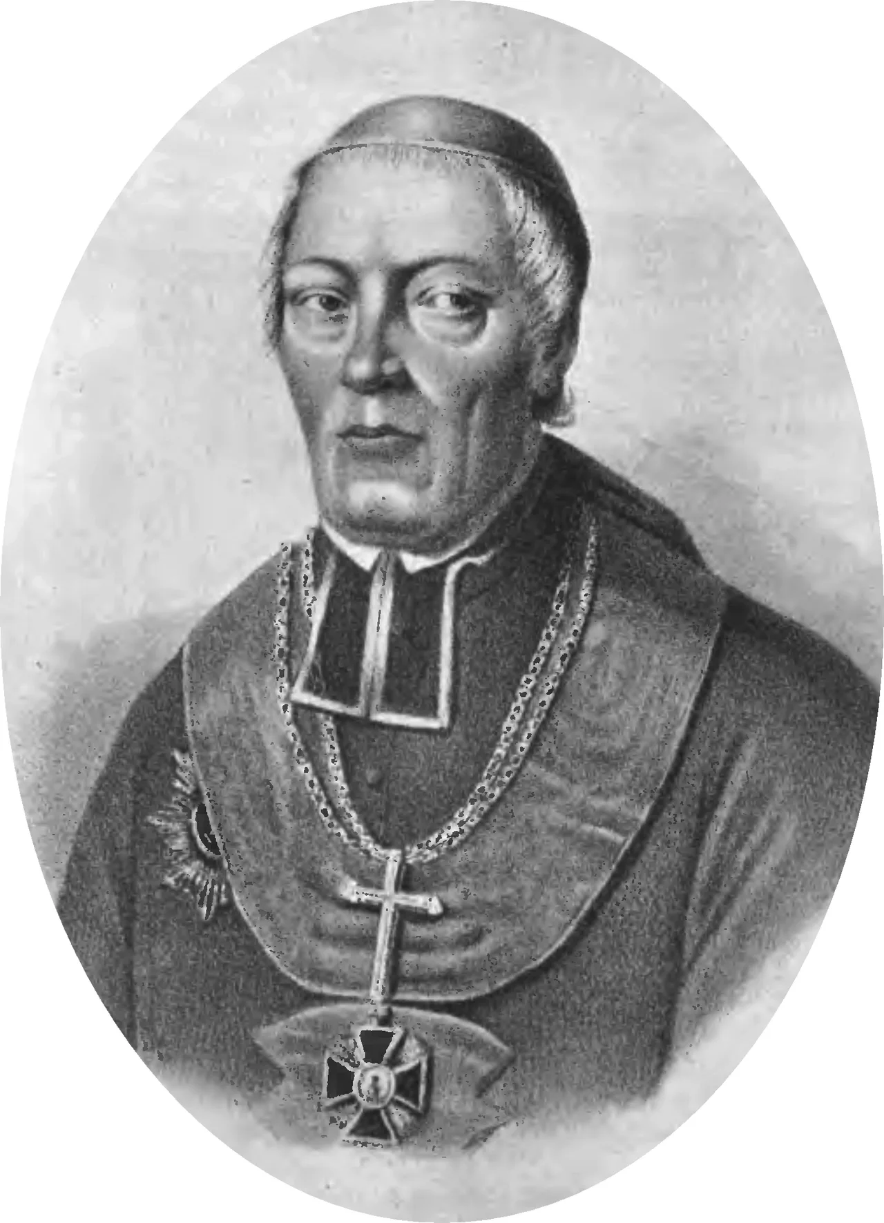 Porträt von Stanisław Henryk Lubicz Choromański (1796–1838) – Gedenkseite