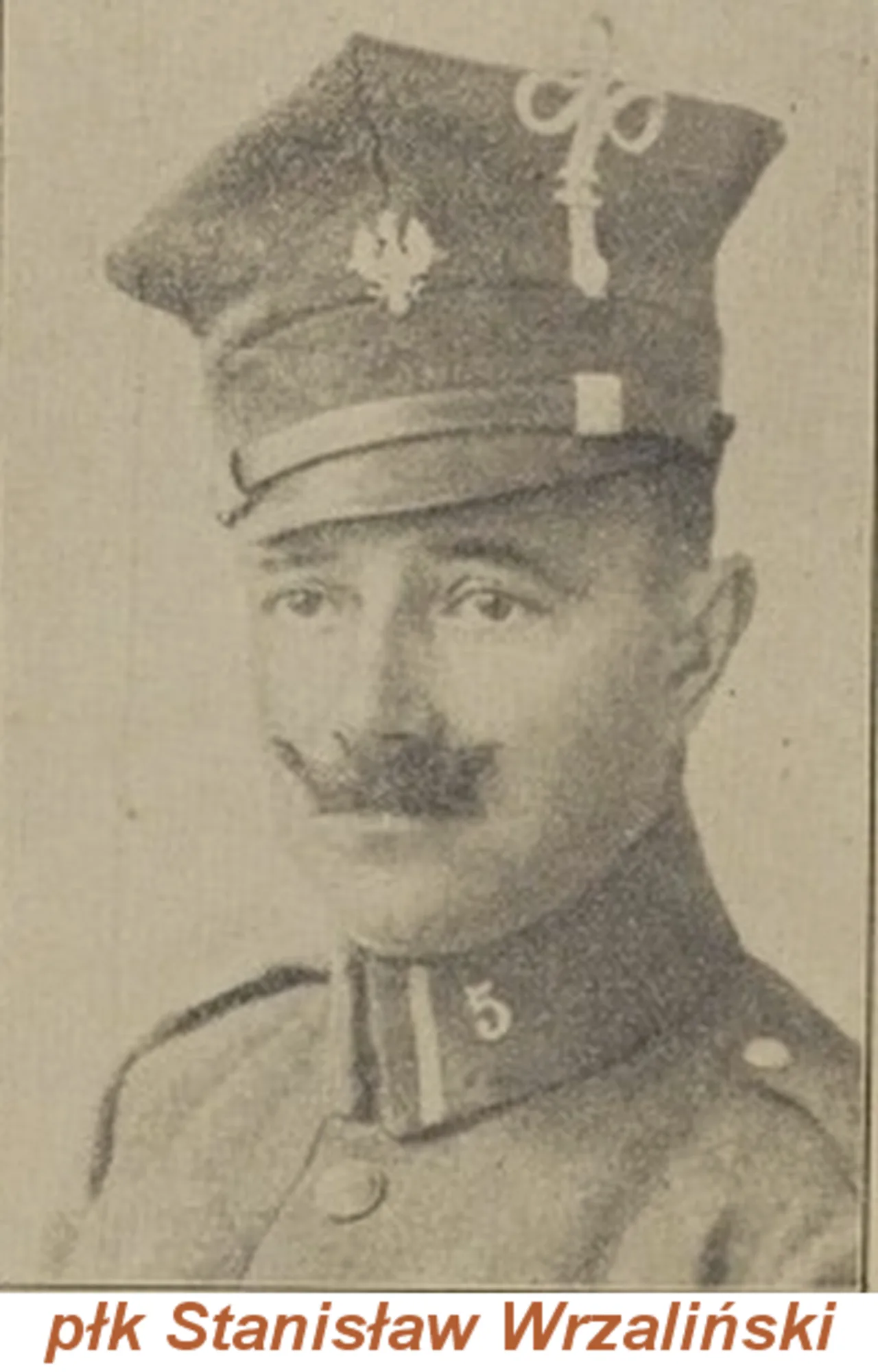 Porträt von Stanisław Wrzaliński (1882–1950) – Gedenkseite