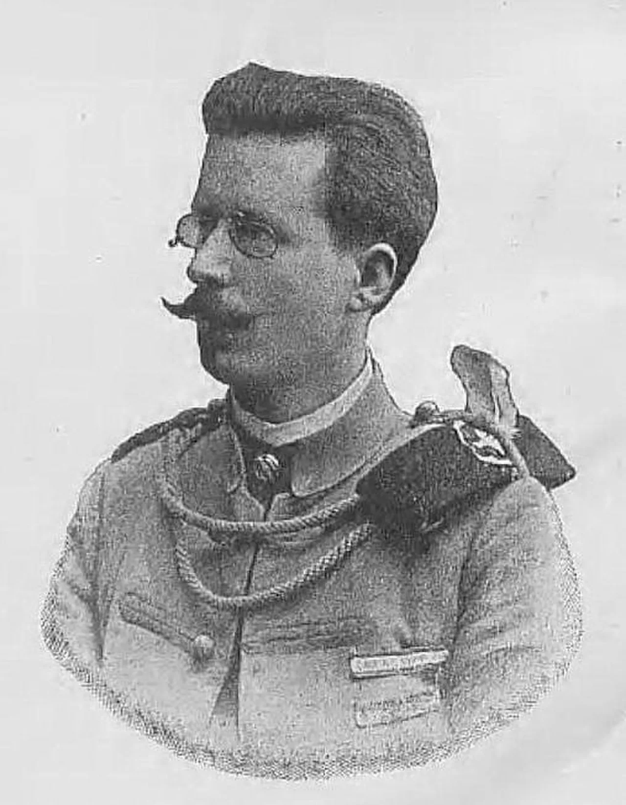 Porträt von Tadeusz Tertil (1864–1925) – Gedenkseite