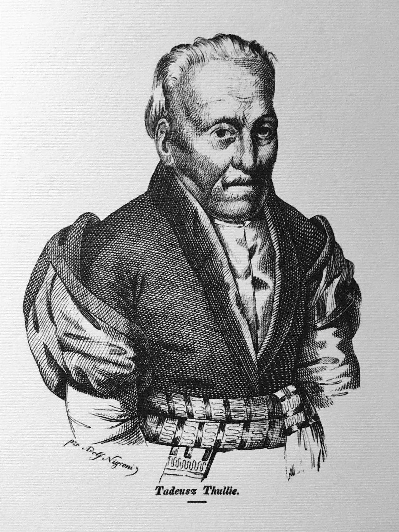 Porträt von Tadeusz Thullie (1741–1843) – Gedenkseite