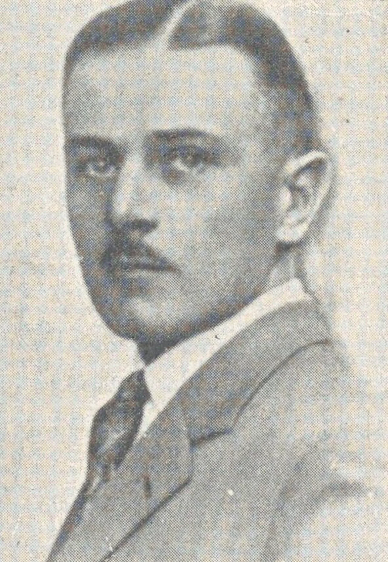 Porträt von Tadeusz de Thun (1897–1974) – Gedenkseite