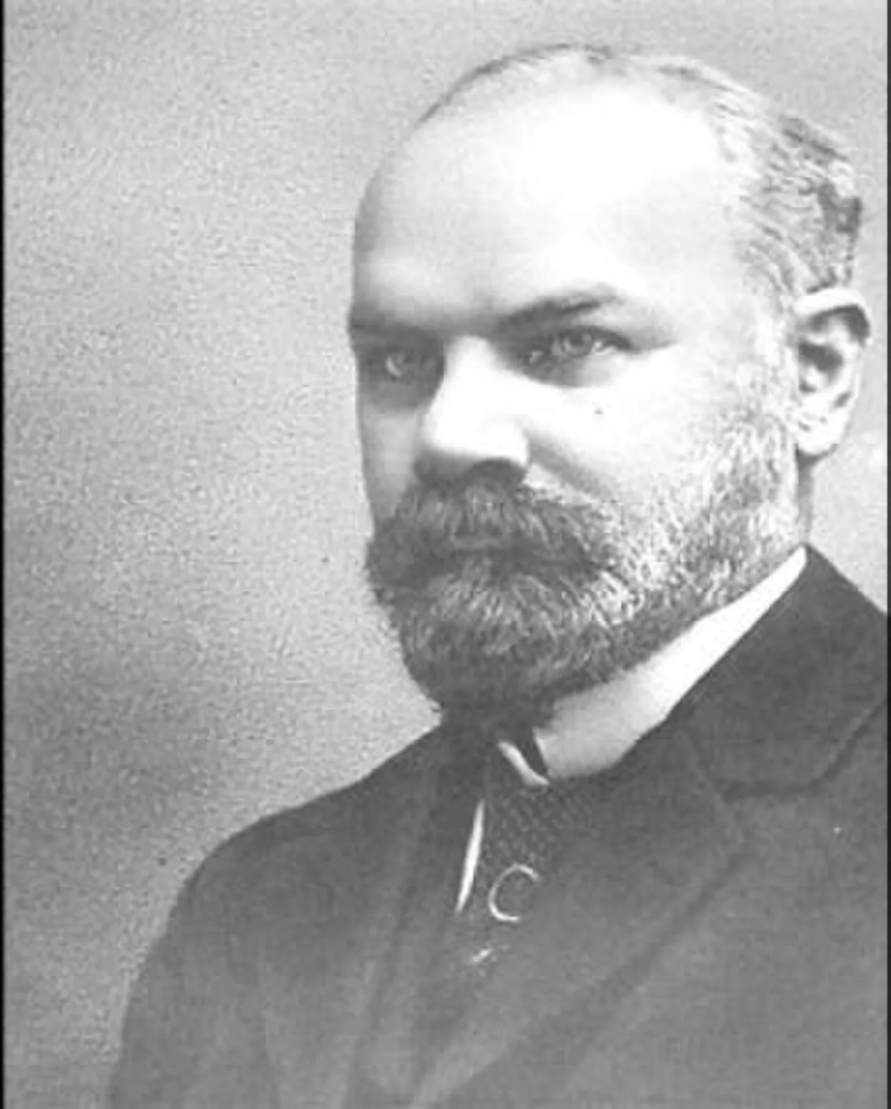 Porträt von Theodor Dunin (1854–1909) – Gedenkseite