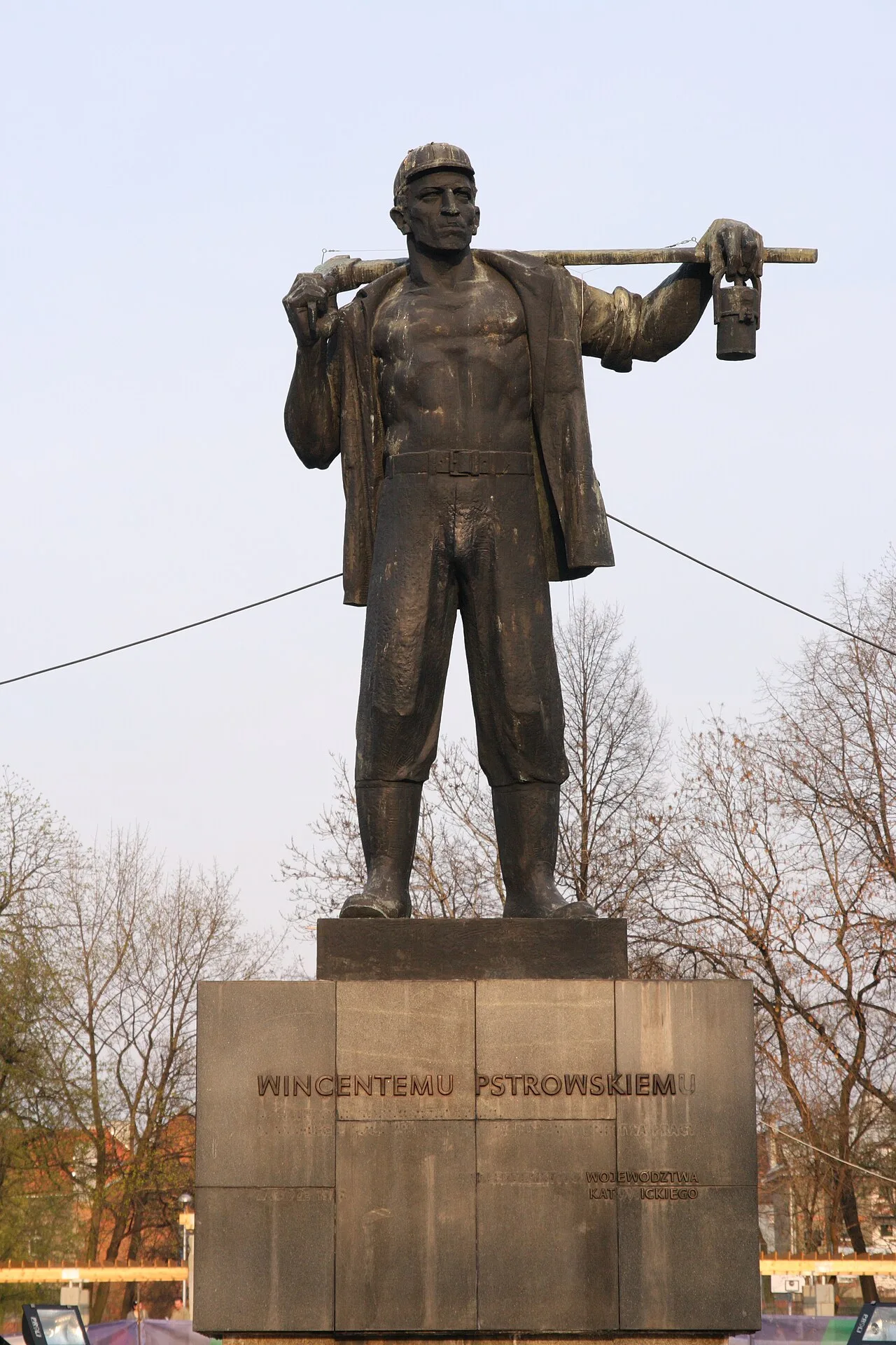 Porträt von Wincenty Pstrowski (1904–1948) – Gedenkseite