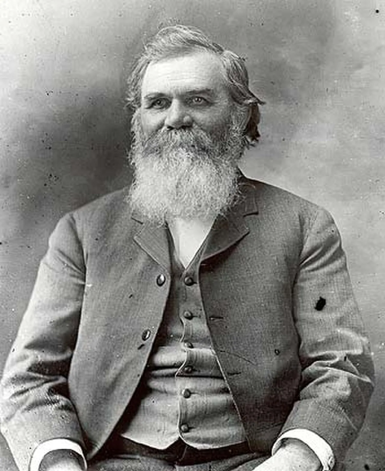 Porträt von Daniel David Palmer (1845–1913) – Gedenkseite