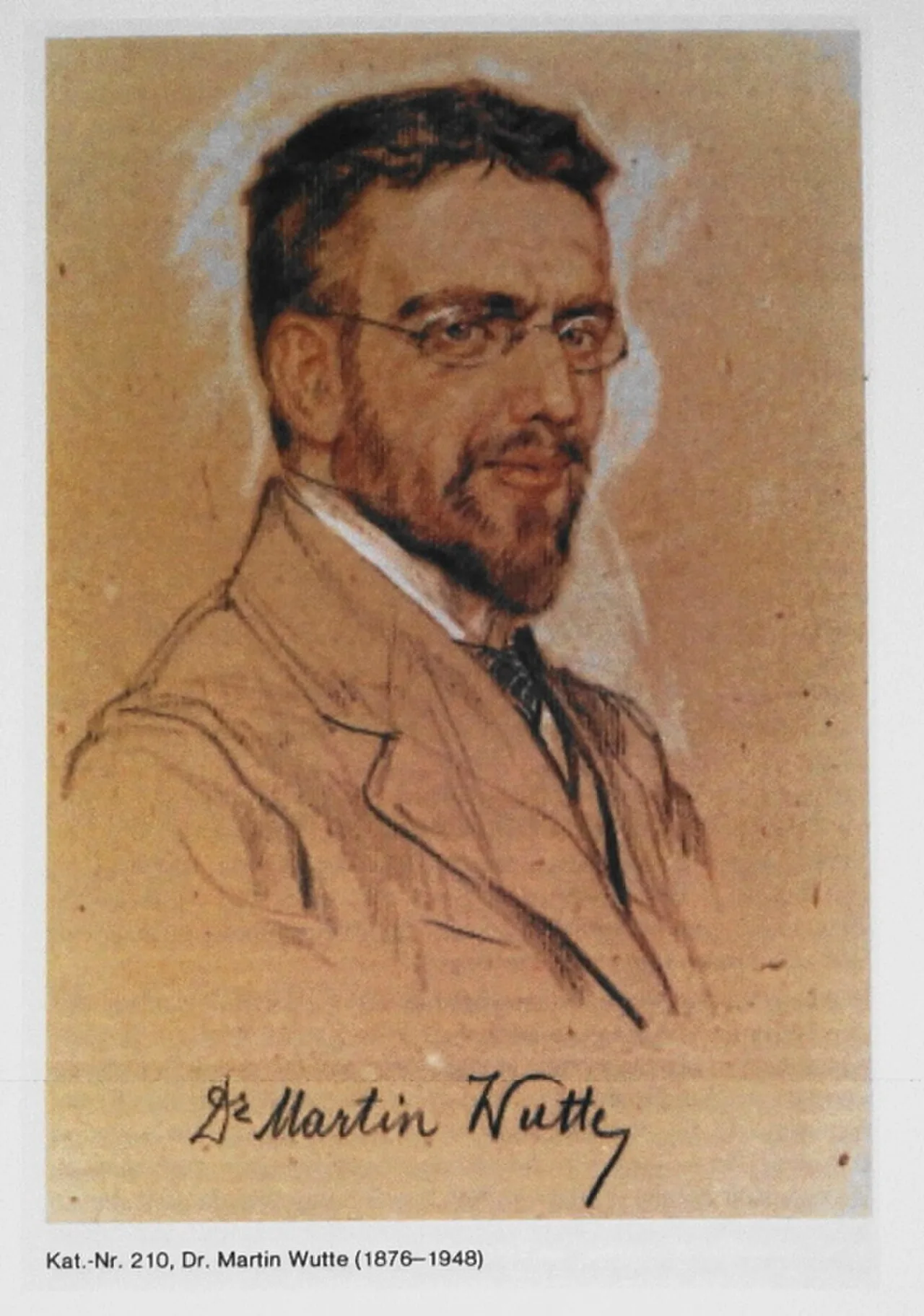 Porträt von Martin Wutte (1876–1948) – Gedenkseite