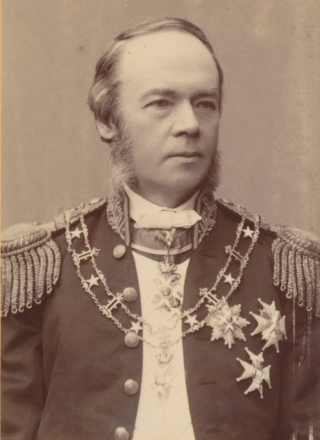 Porträt von Ole Richter (1829–1888) – Gedenkseite