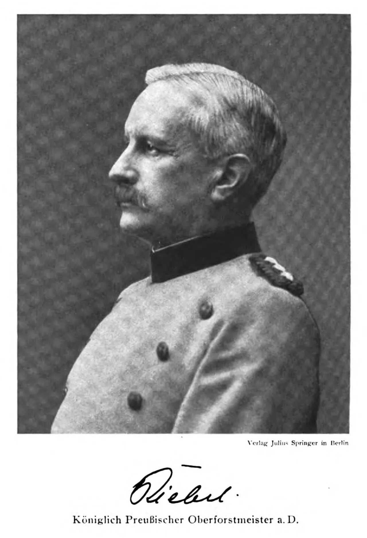 Portrait of Paul Riebel (1850–1919) – memorial page